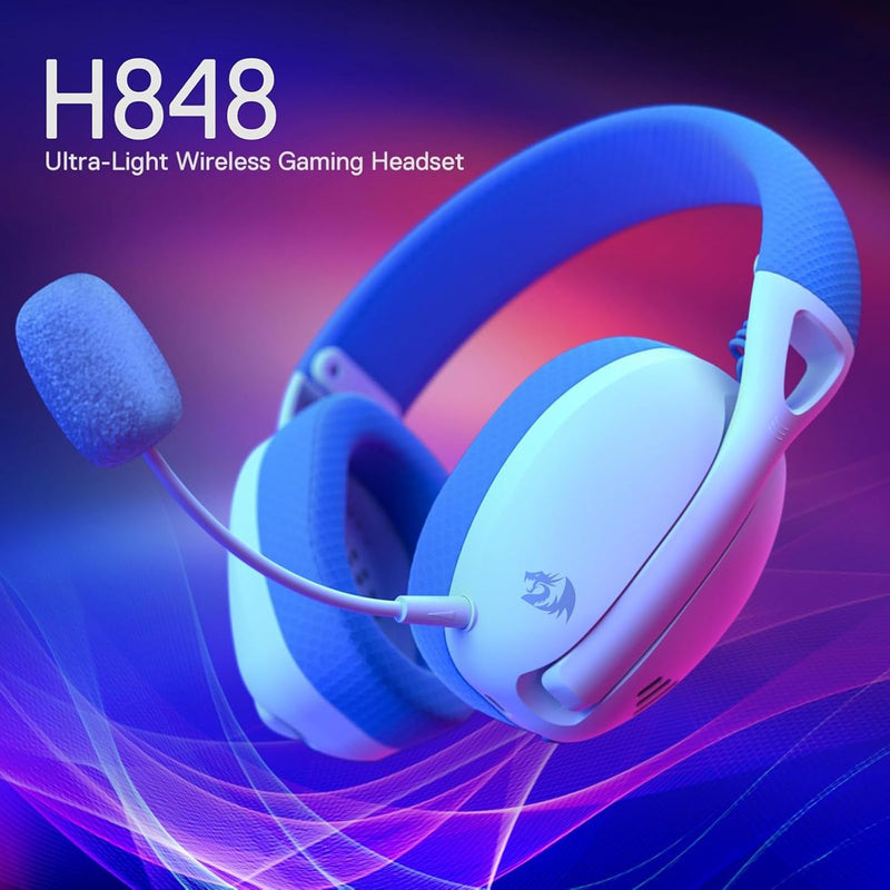 Redragon H848b Ire Pro, Diadema Gamer 2.4ghz/bt/3.5mm Pc Ps5