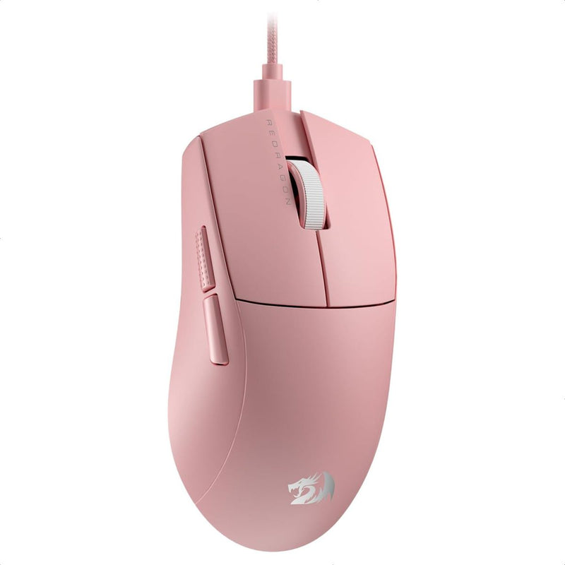Mouse Gamer Ultraliviano 42g Redragon M724 K1ng 12400dpi Pnk