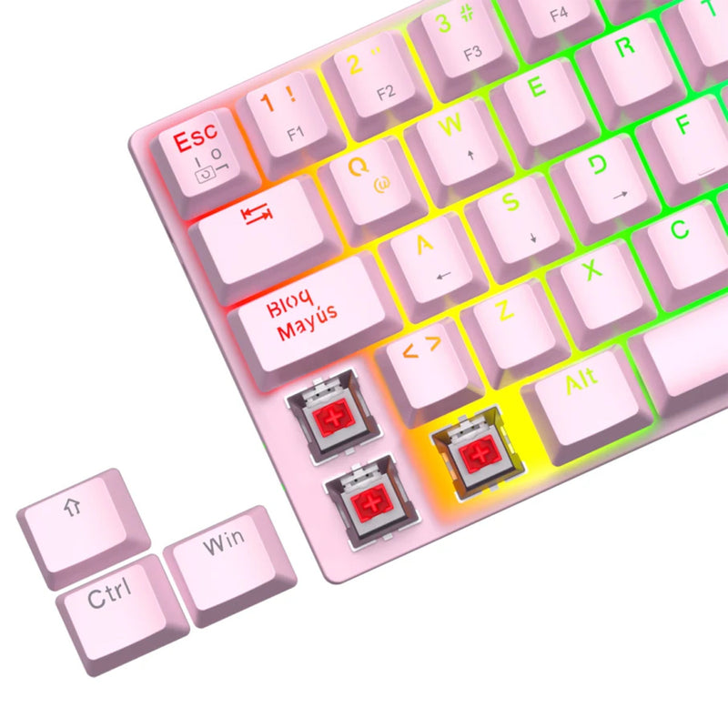 Teclado Gamer Mecánico T-dagger T-tgk321p Arena 60% Compacto