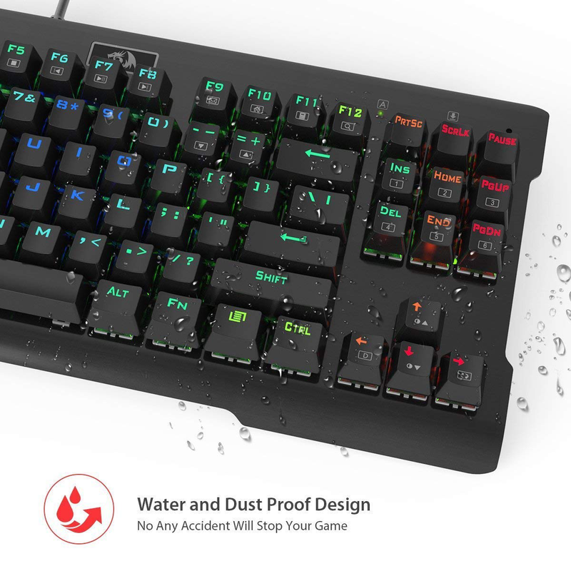 Teclado Gamer Mecánico Redragon K561 Visnu, Retroiluminado