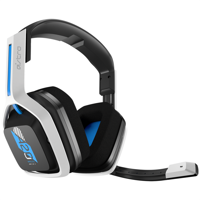 Diadema Gamer Inalámbrica Astro A20, Pc/mac, Ps4, Ps5, Azul