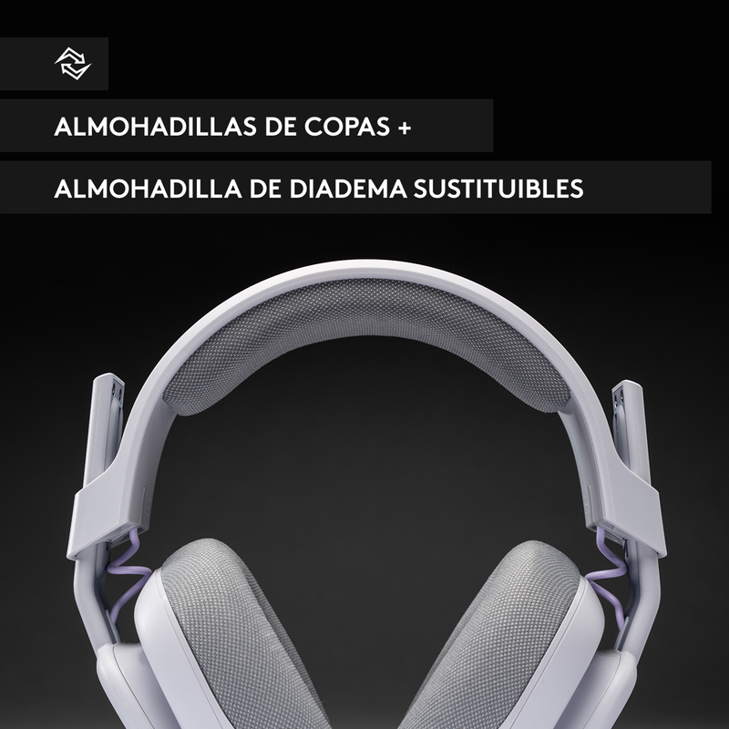 Audífonos Diadema Gamer Astro A10 Gen 2, Pc, Xbox, Ps5/ps4 Gris