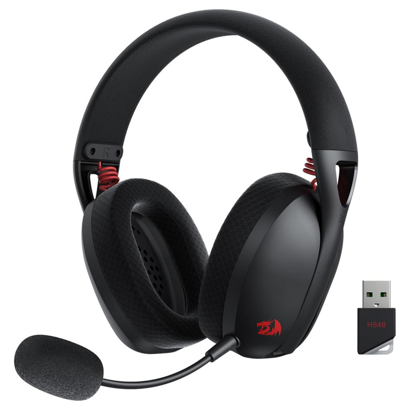 Redragon H848 Ire Pro, Diadema Gamer 2.4ghz/bt/3.5mm Pc Ps5