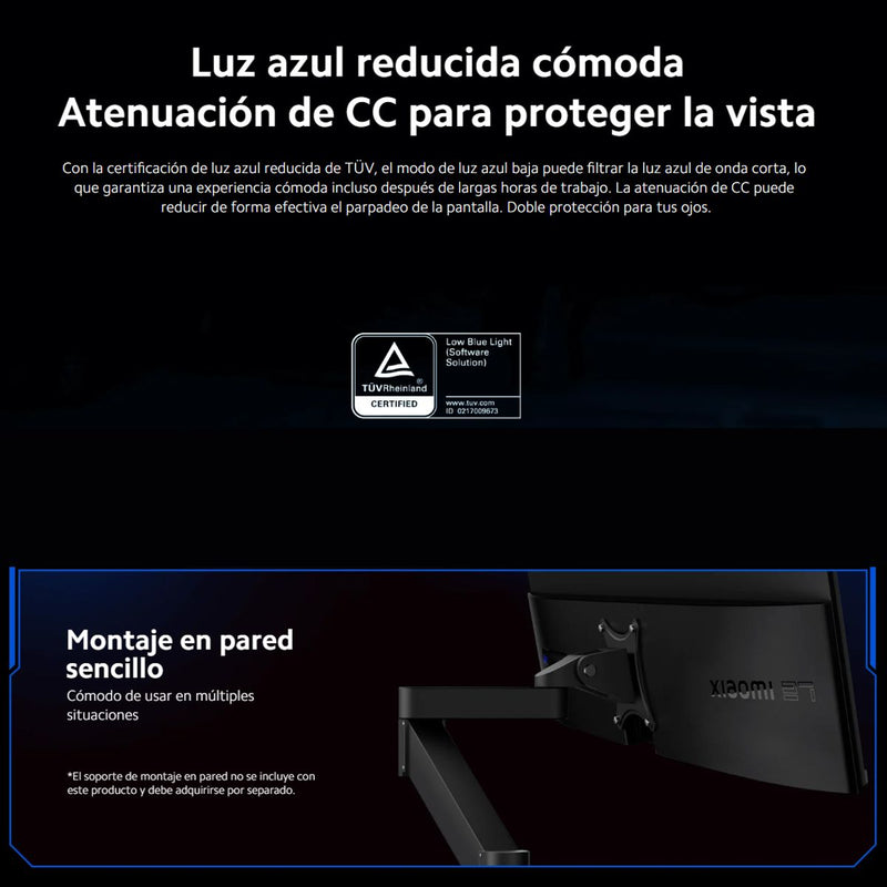 Xiaomi Gaming Monitor G27i, Panel Fast Ips, 1080p, 165hz/1ms