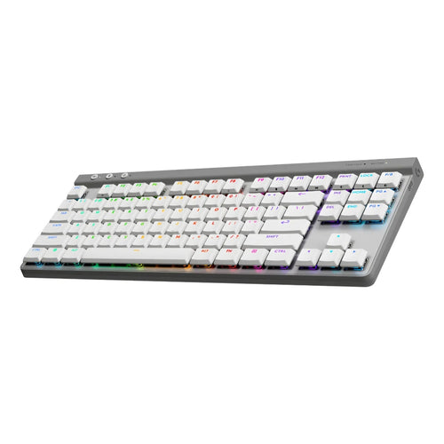 Teclado Gamer Mecánico Logitech G515 Tkl Con Rgb Lightsync Blanco