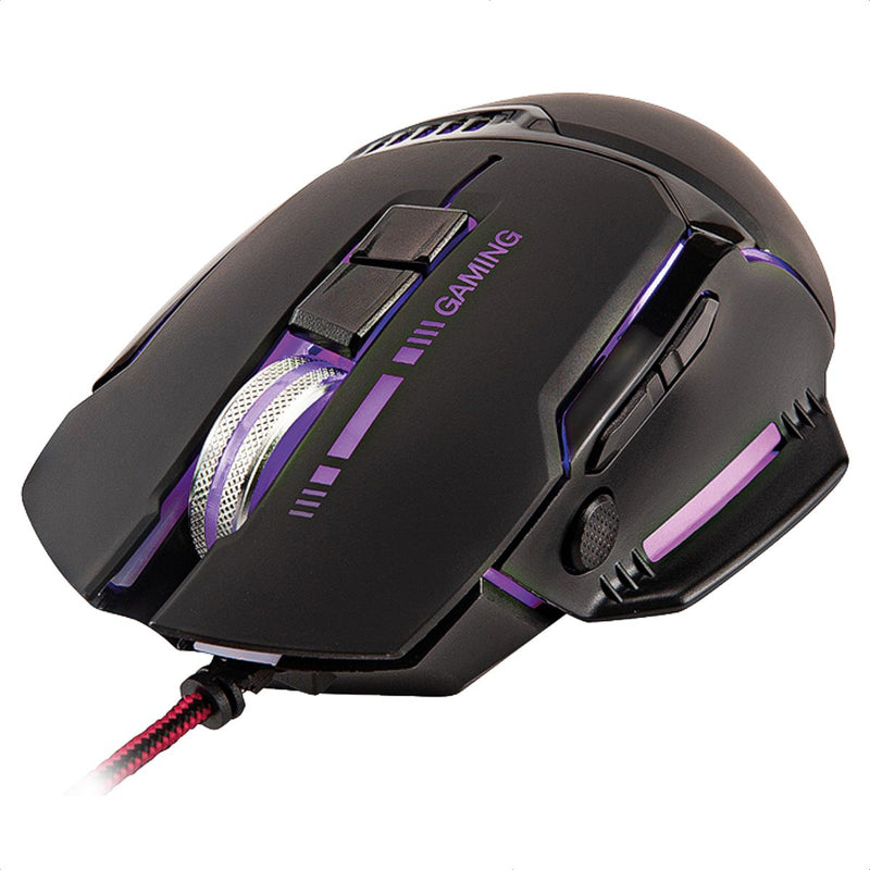Mouse Óptico 3d Xtech Xtm-720 Combative, 8 Botones / 7200dpi