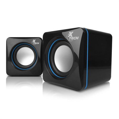 Miniparlantes Xtech Xts-110 Estéreo Alimentación Usb / 3,5mm