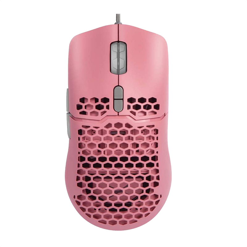 Mouse Gamer Delux M700a Rgb, Programable 7 Botones, Pink
