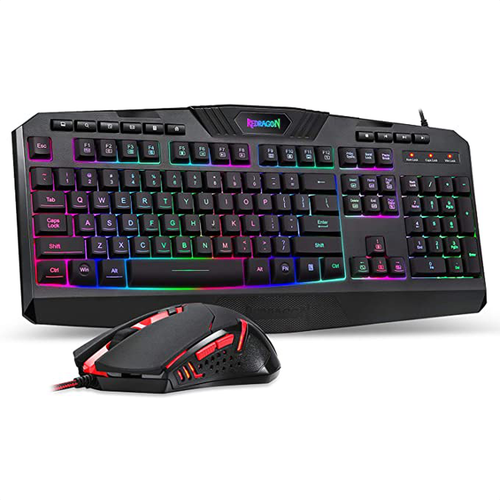 Combo Gamer 2en1 Redragon S101: Teclado K503 Rgb, Mouse M601