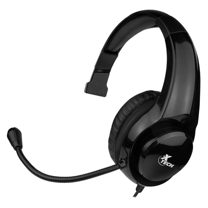 Audífonos Xtech Xth-520bk Monoaural Molten, Micrófono /3.5mm