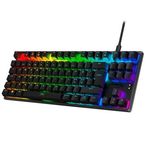 Teclado Gamer Mecánico Hyperx Alloy Origins Core Rgb / Aqua