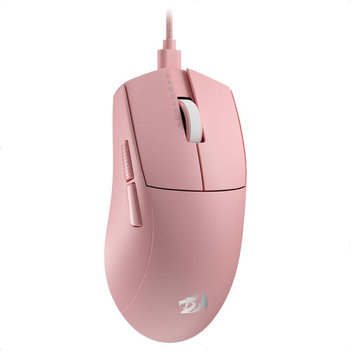 Mouse Gamer Ultraliviano 42g Redragon M724 K1ng 12400dpi Pnk