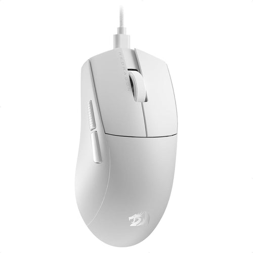 Mouse Gamer Ultraliviano 42g Redragon M724 K1ng 12400dpi Wht