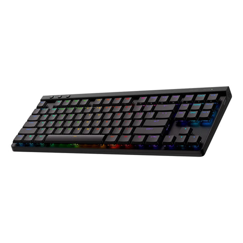 Teclado Gamer Mecánico Logitech G515 Tkl Con Rgb Lightsync Negro