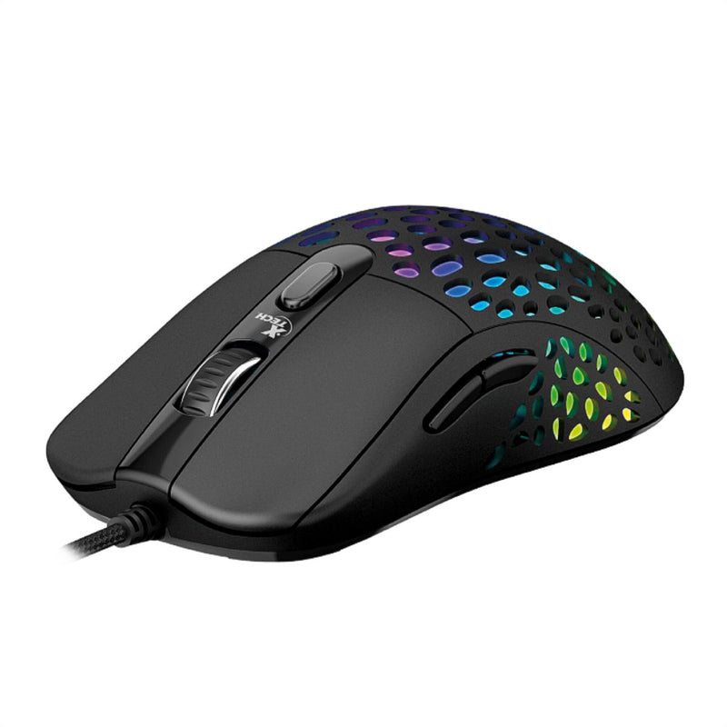 Mouse Gamer Xtech Xtm-910 Swarm, Rgb Con 6 Botones, 6400dpi