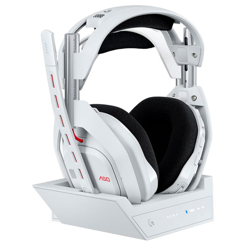 Diadema Gamer Logitech Astro A50 Gen5 Lightspeed + Base, Wht