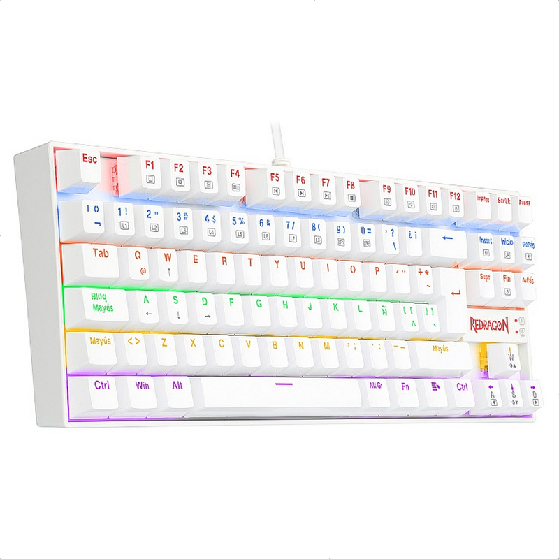 Redragon Teclado Gamer Mecánico K552w-kr Kumara, Switch Red