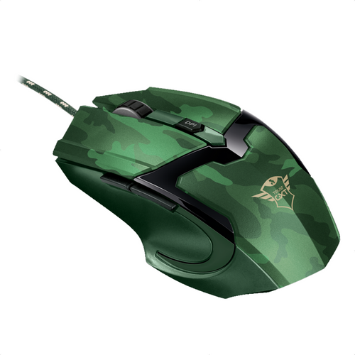 Mouse Gamer Trust Gxt 101c Gav, 6 Botones / 600~4800dpi