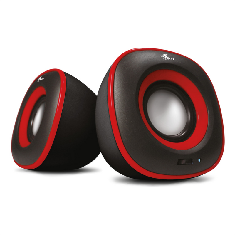 Parlantes Usb Estéreo Multimedia 2.0 Xtech Spekter Xts-115rd