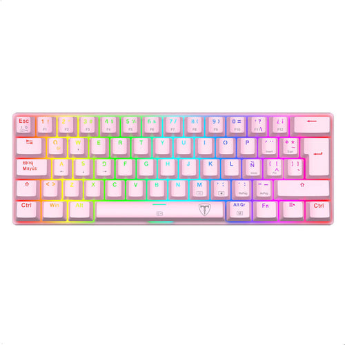 Teclado Gamer Mecánico T-dagger T-tgk321p Arena 60% Compacto