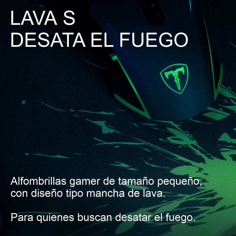 T-dagger T-tmp100 Lava S, Pad Mouse Gamer Small 290x240x3mm
