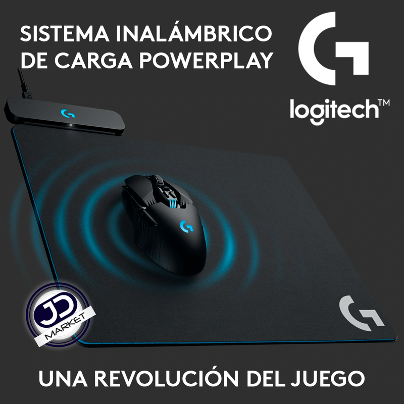Pad Mouse Logitech Powerplay / Sistema De Carga Inalámbrica