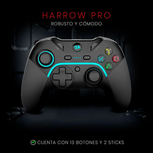 Control Gamepad Inalámbrico Redragon G808-pro Harrow Pro