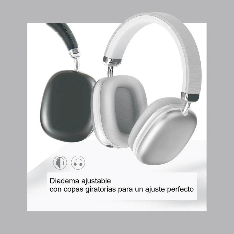 Diadema Bluetooth 5.3 Argom Tech Utimate Sound Live 40 Horas