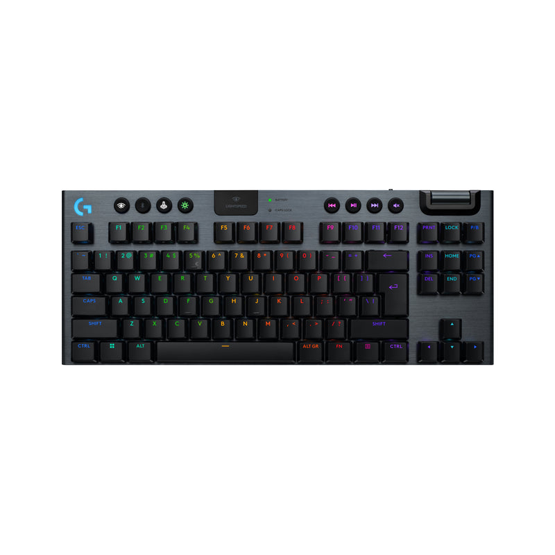 Teclado Gamer Mecánico Logitech G915 X Lightspeed Tkl, Blk
