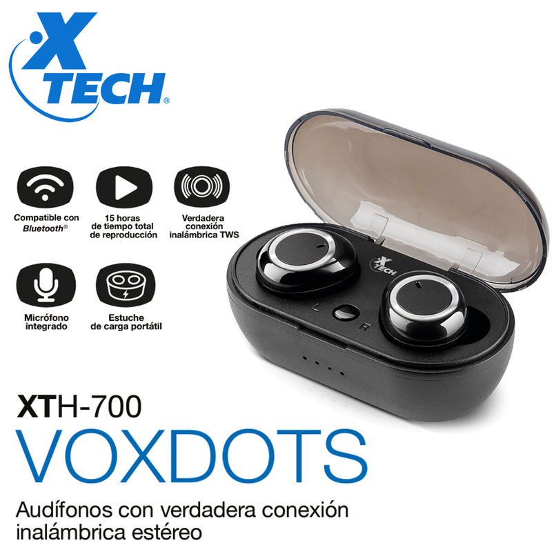 Audífonos In-ear Bluetooth Manos Libres Tws / Xtech Xth-700