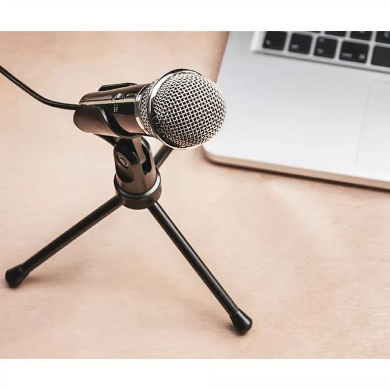 Micrófono Con Trípode Trust Starzz All Round / Plug 3.5mm