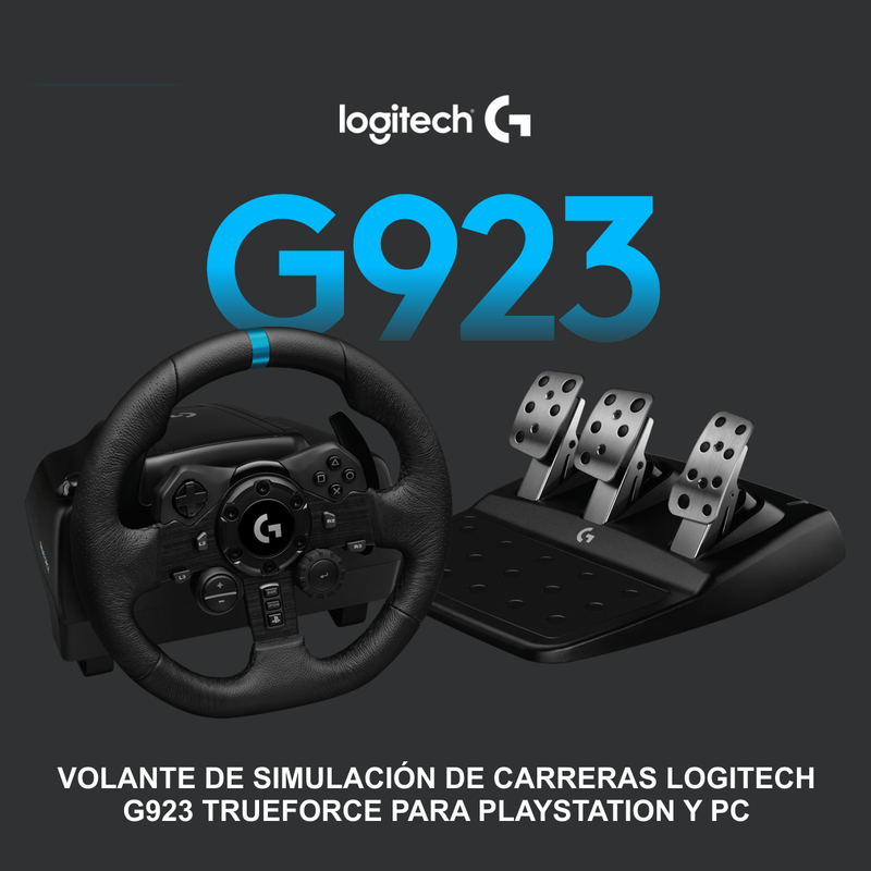 Volante De Carreras Logitech G923 Trueforce, Pc / Ps5 | Ps4