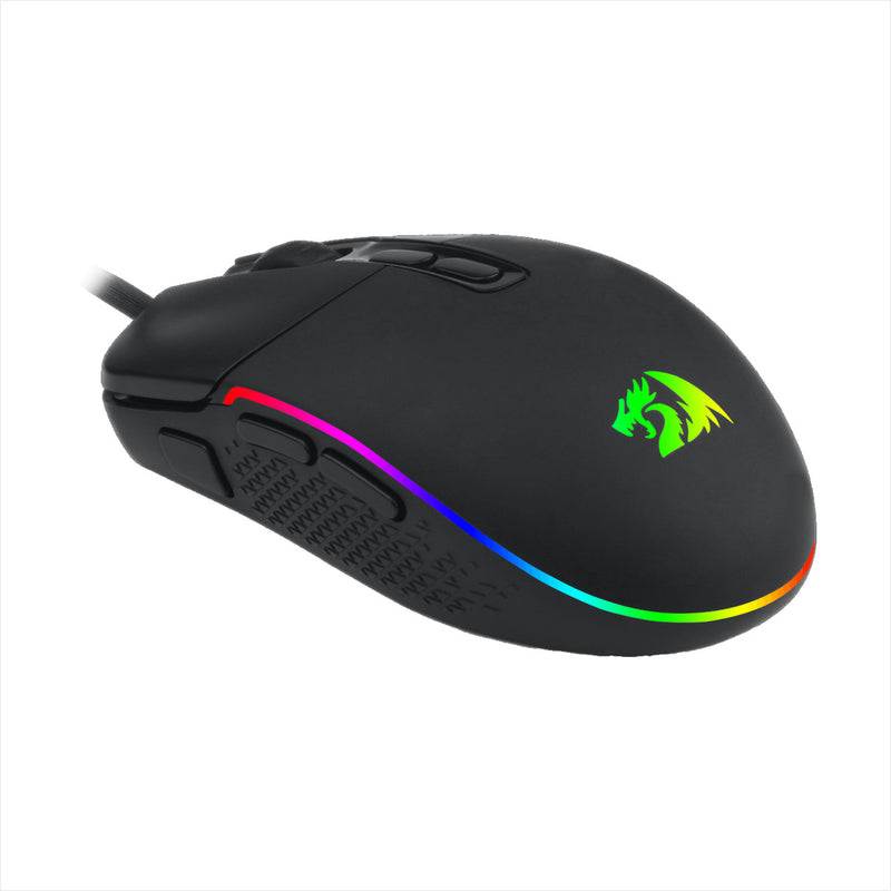 Mouse Gamer Redragon M719-rgb Invader, 10.000dpi, 8 Botones