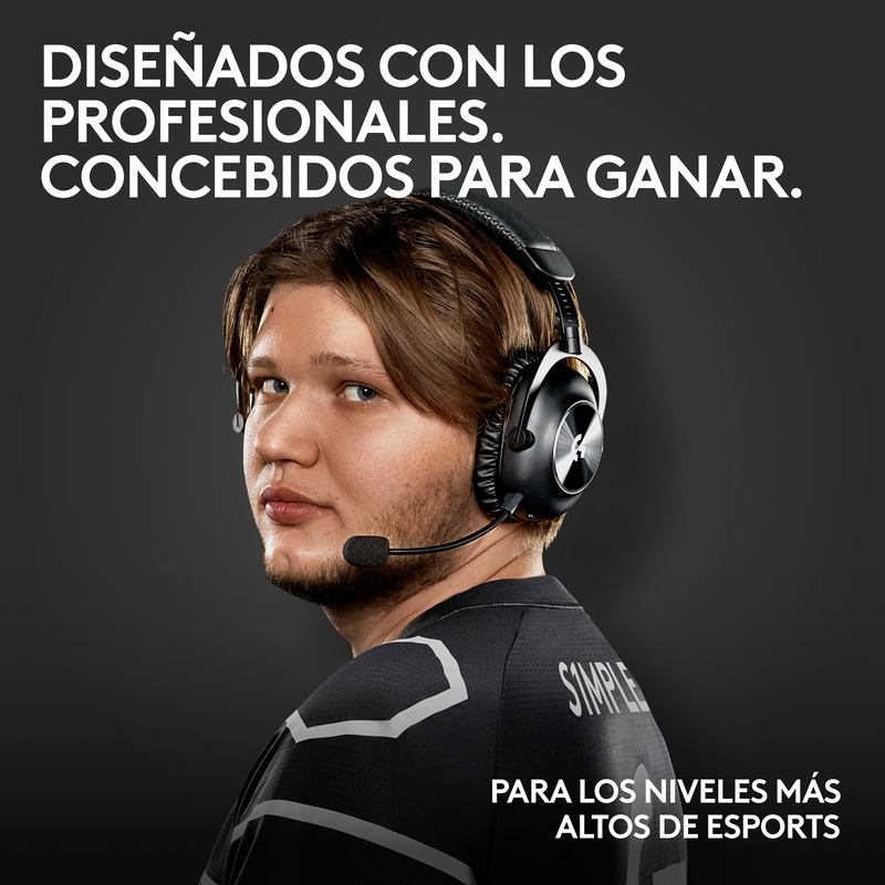 Diadema Gamer Logitech G Pro X 2, Lightspeed/bluetooth/3.5mm