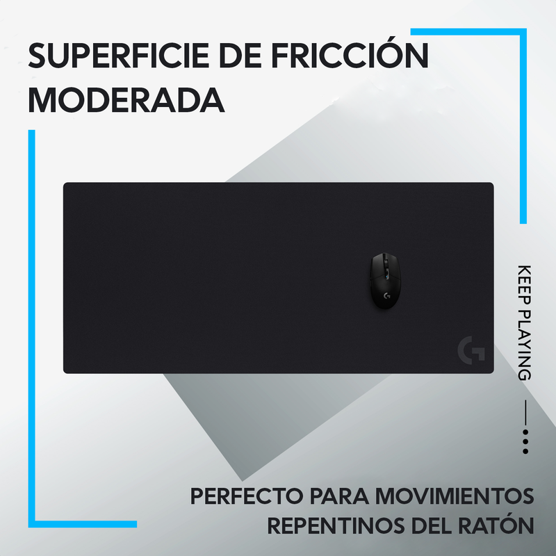 Alfombrilla Gamer Logitech G840 / Pad Mouse Xl, 900x400x3mm