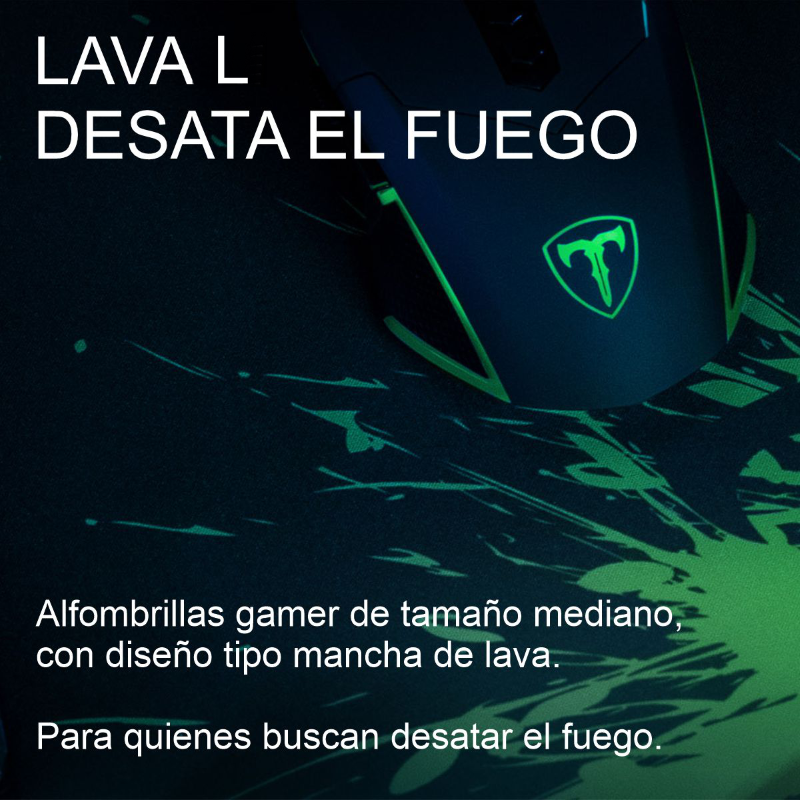 T-dagger T-tmp300 Lava L, Pad Mouse Gamer Large 780x300x3mm