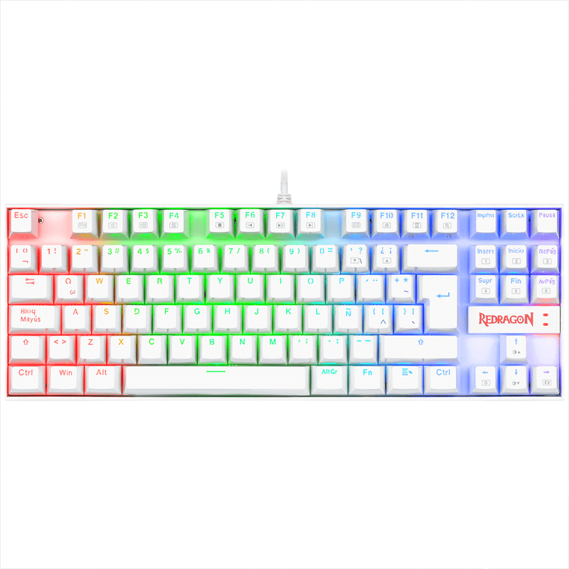 Redragon Teclado Gamer Mecánico K552w-kr Kumara, Switch Red