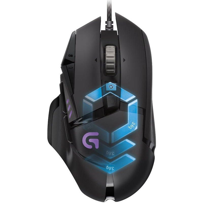 Mouse Gamer Logitech G502 Hero, Programable / Rgb / 25600dpi