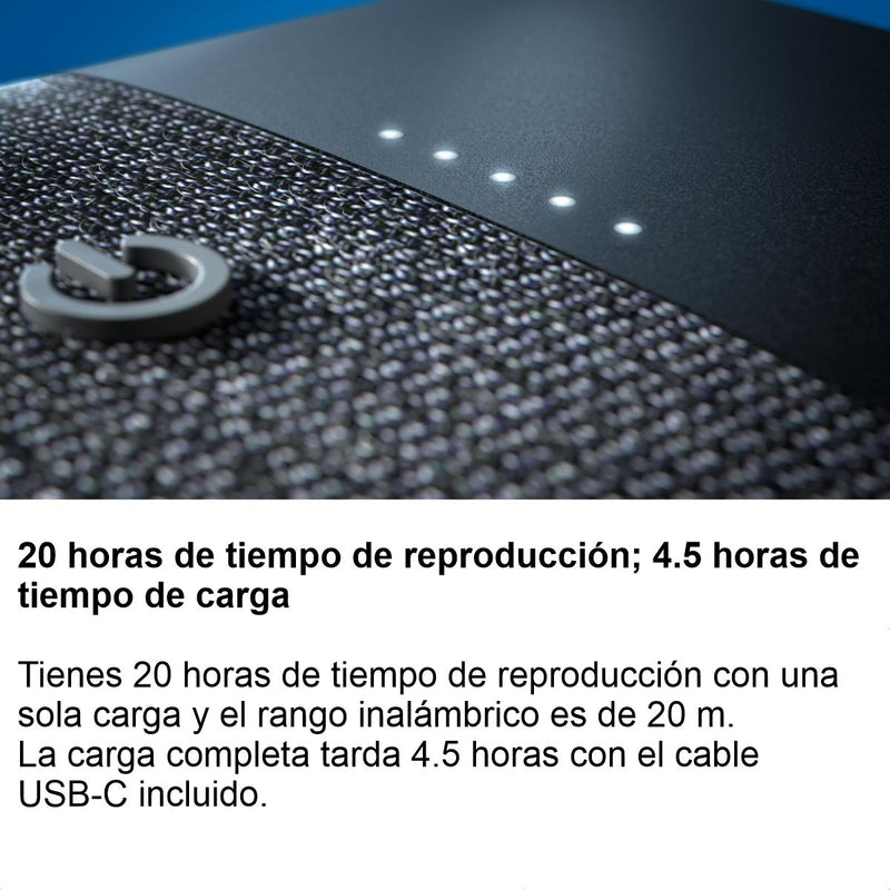 Parlante Inalámbrico Philips Tas7505, 30w, Ipx7, Power Bank