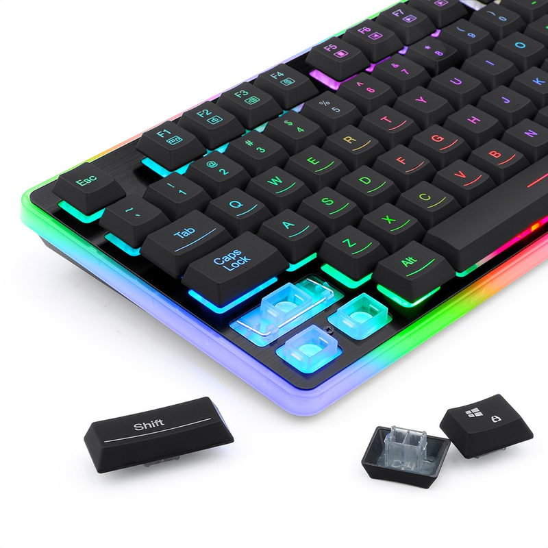 Teclado Gamer Redragon K509 Dyaus 2 Rgb / Semi-mecánico