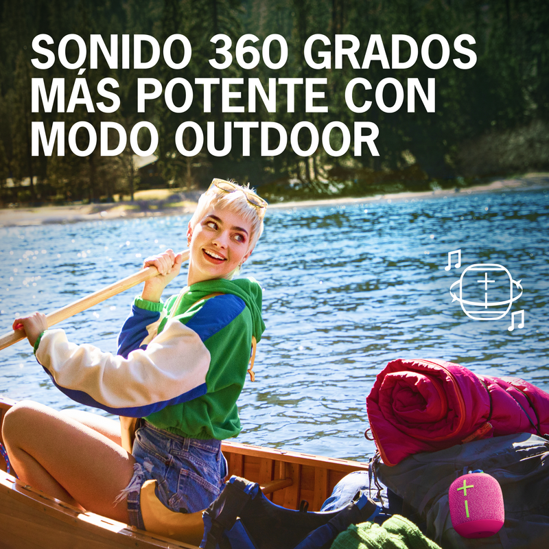 Altavoz Impermeable Bluetooth Ultimate Ears Wonderboom 3, Lavanda