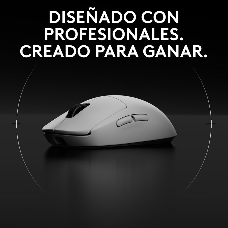 Mouse Gamer Inalámbrico Logitech G Pro 2 Lightspeed, Blanco