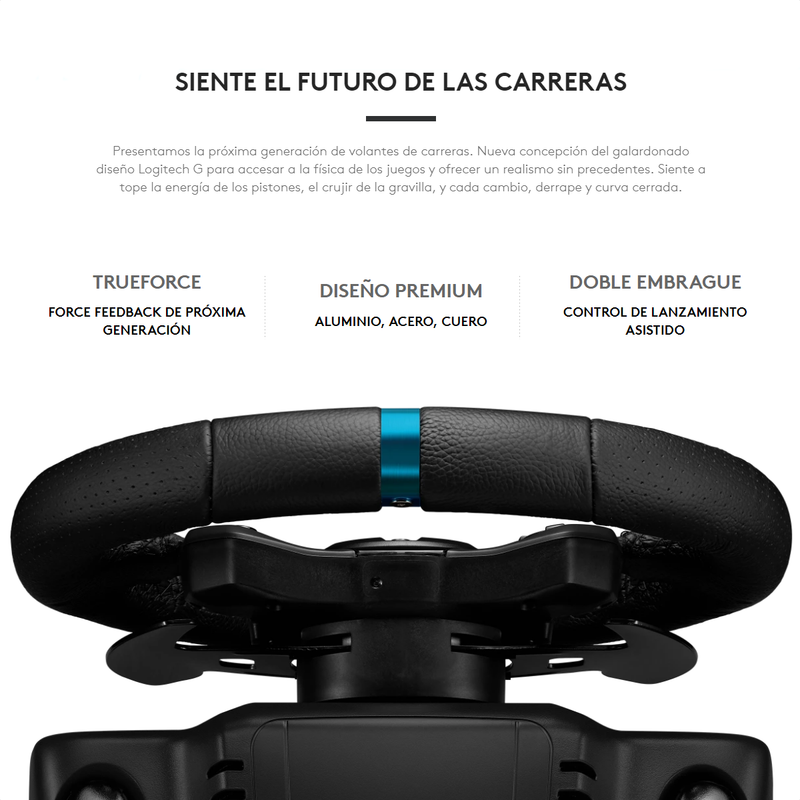 Volante De Carreras Logitech G923 Trueforce, Pc / Ps5 | Ps4