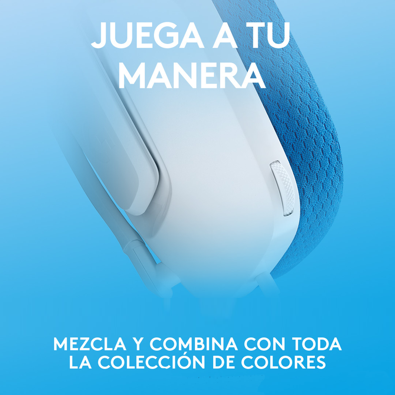 Diadema Gamer Logitech G335, Color Confort, Pc Ps5 Xbox, Wht
