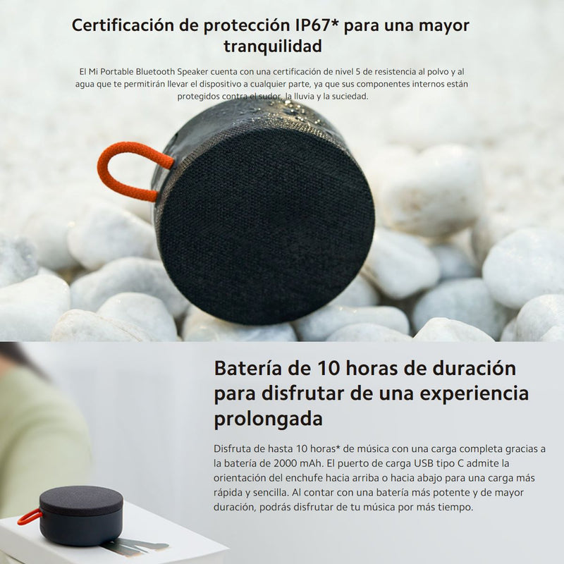 Mini Parlante Bluetooth 5.0 Portable Xiaomi Mi Speaker Ip67