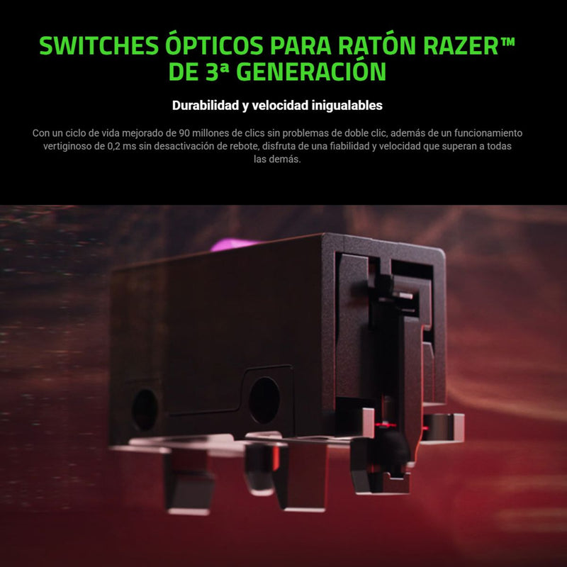 Mouse Gamer Razer Cobra, Chroma Rgb, 8500dpi, 58g, 6 Botones