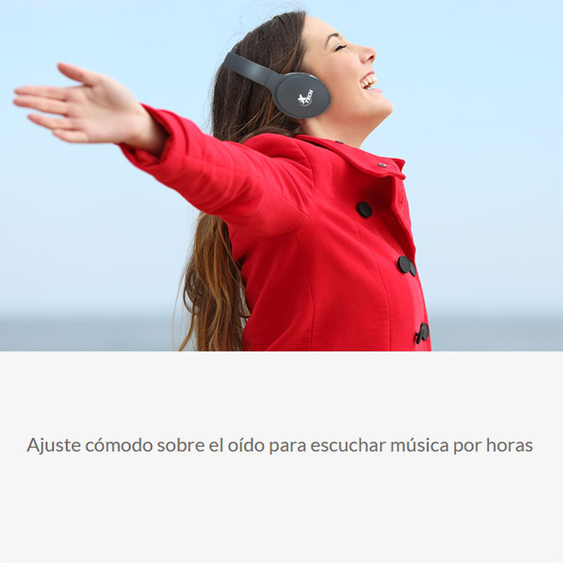 Audífonos Bluetooth 5.0 Xtech Xth-613, Micrófono / Micro Sd