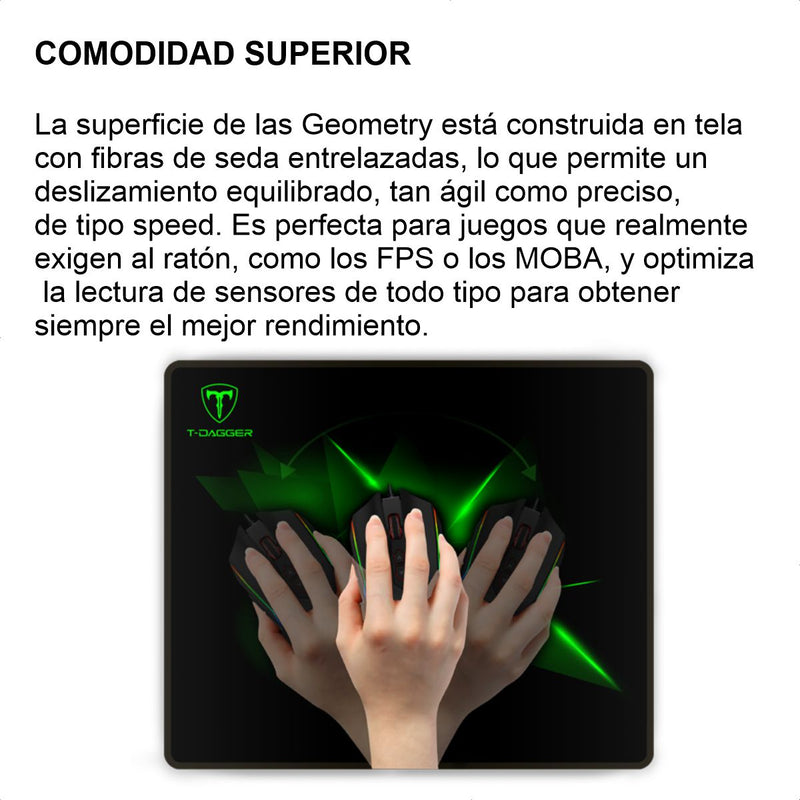 T-dagger T-tmp301 Geometry L, Pad Mouse Gamer 780x300x3mm