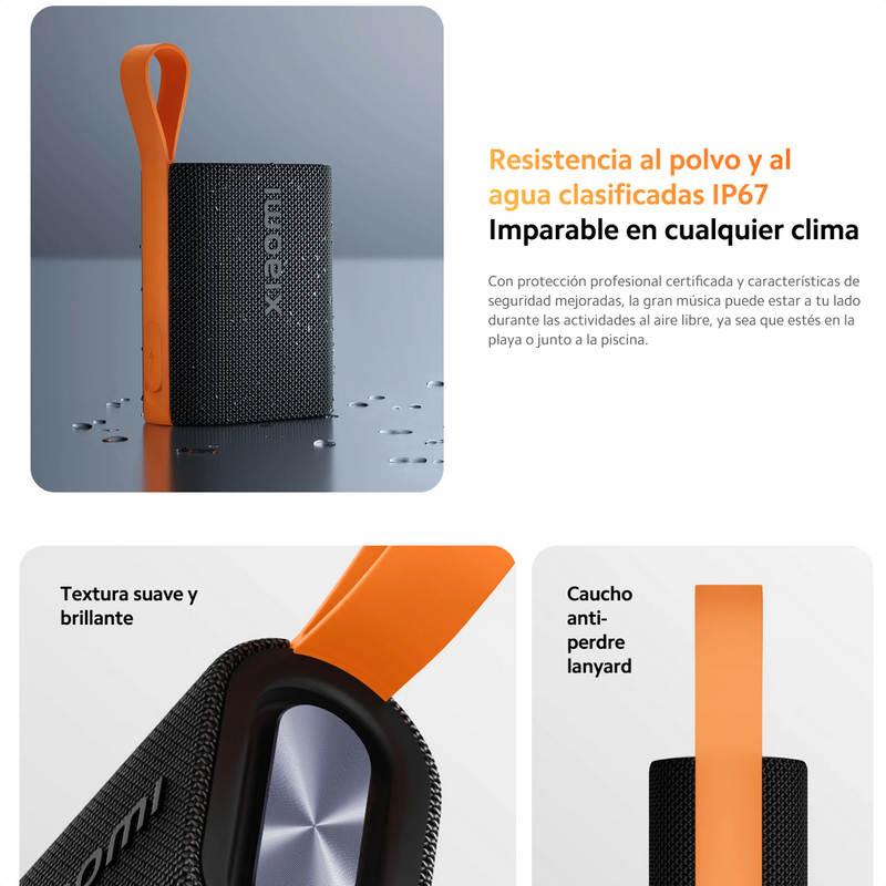 Xiaomi Sound Pocket, Parlante Inalámbrico Portátil Ip67 Tws