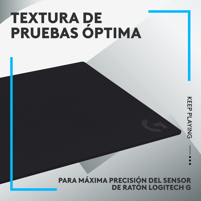 Alfombrilla Gamer Logitech G740 / Pad Mouse L, 460x400x5mm